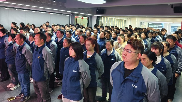 正霸衛浴2025新春開工盛典：首日91.4%復工率